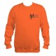 Men's NuBlend® 50/50 Fleece Crew (Orange)