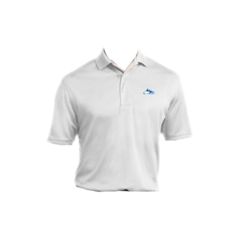 Men's Sport-Tek Dri-Mesh Pro Sport Shirt (White) - Promo Designs